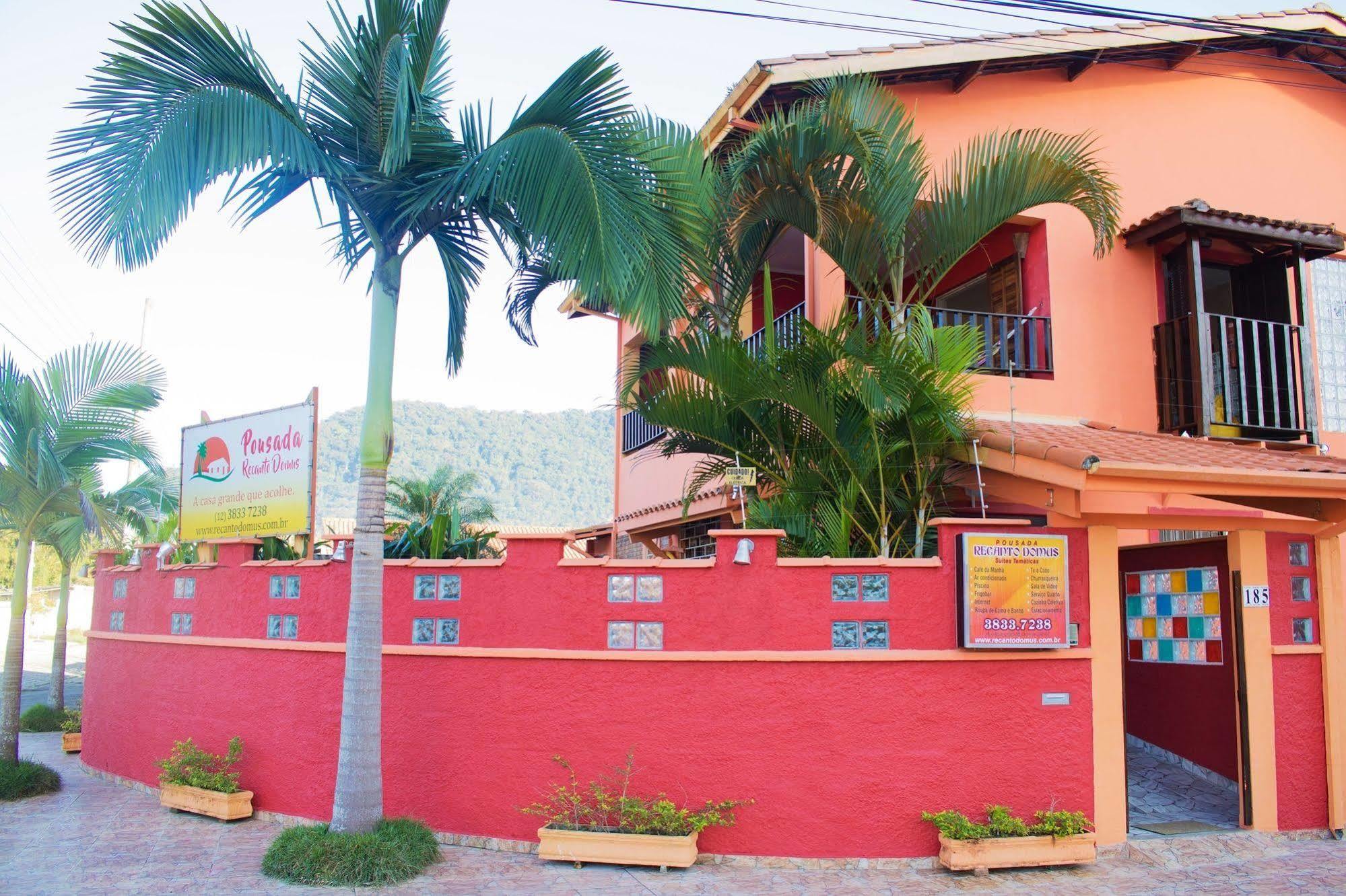Pousada Recanto Domus Ubatuba Bagian luar foto